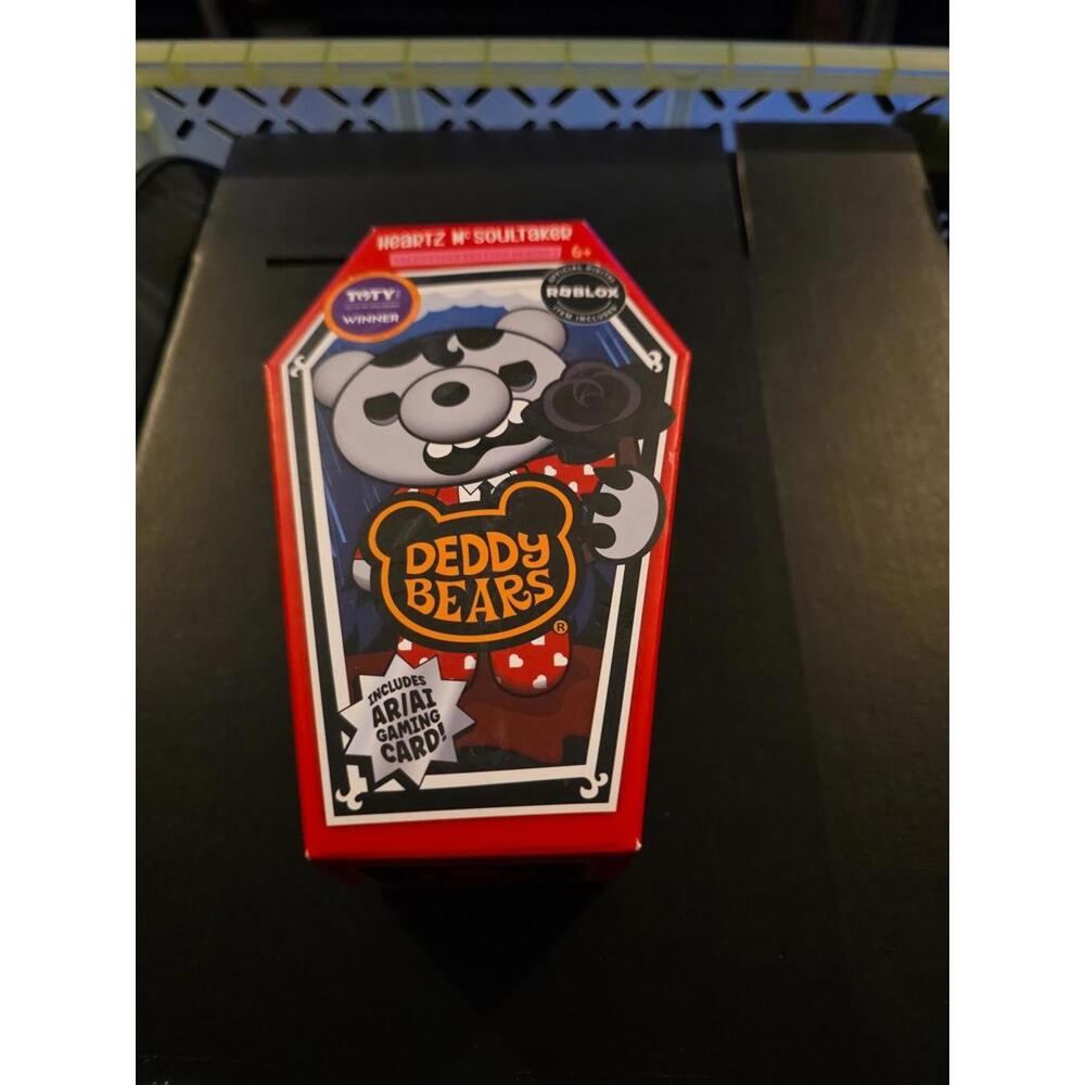 Deddy Bears Valentine's Edition Series 2 Coffin  4" Plush - Heartz Mc Soultaker